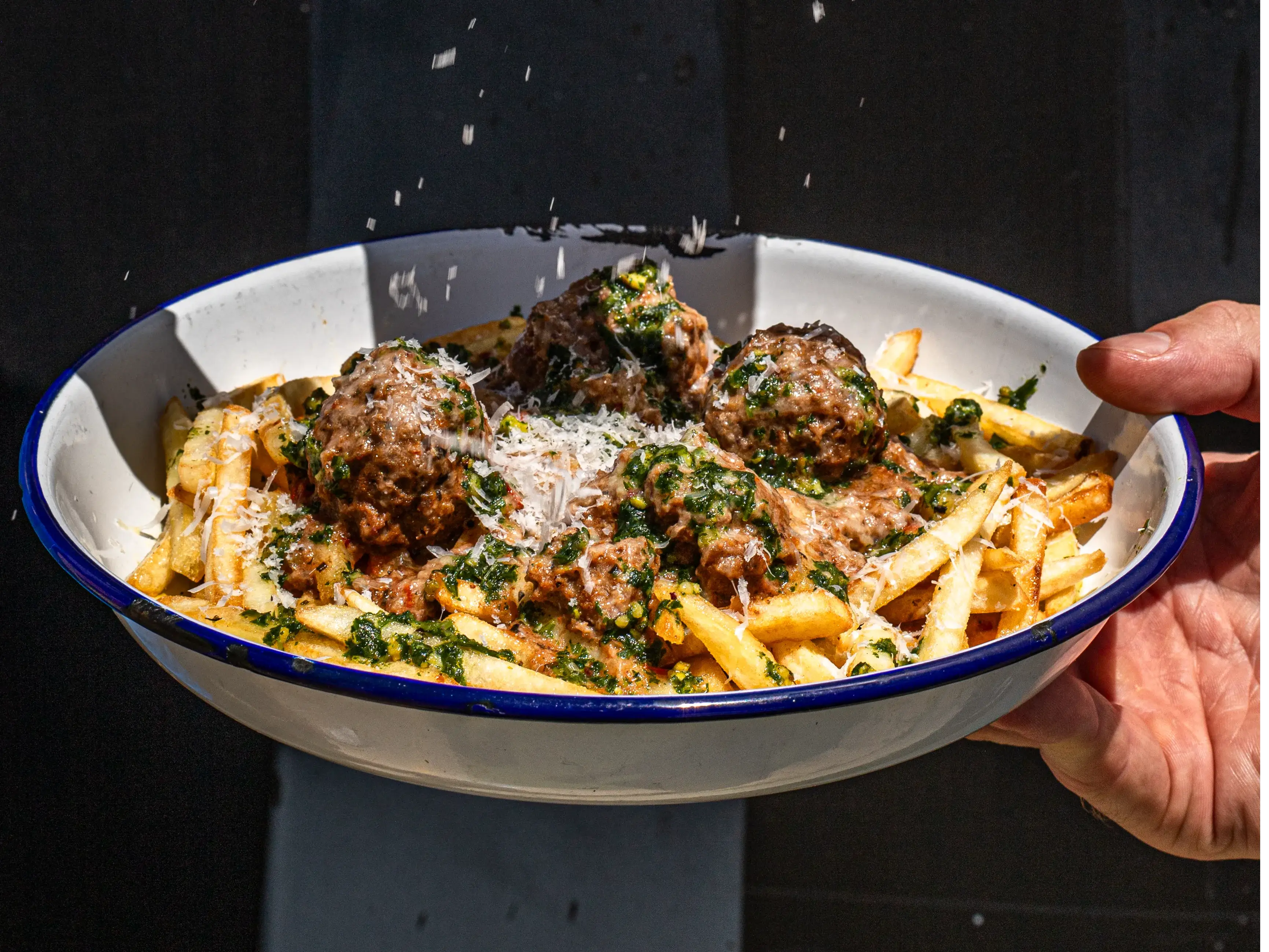 Meatballs Loaded Fries