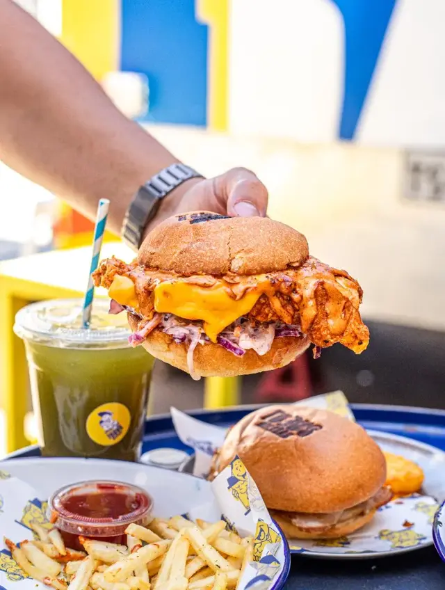 Toby’s Milkbar hero food spread